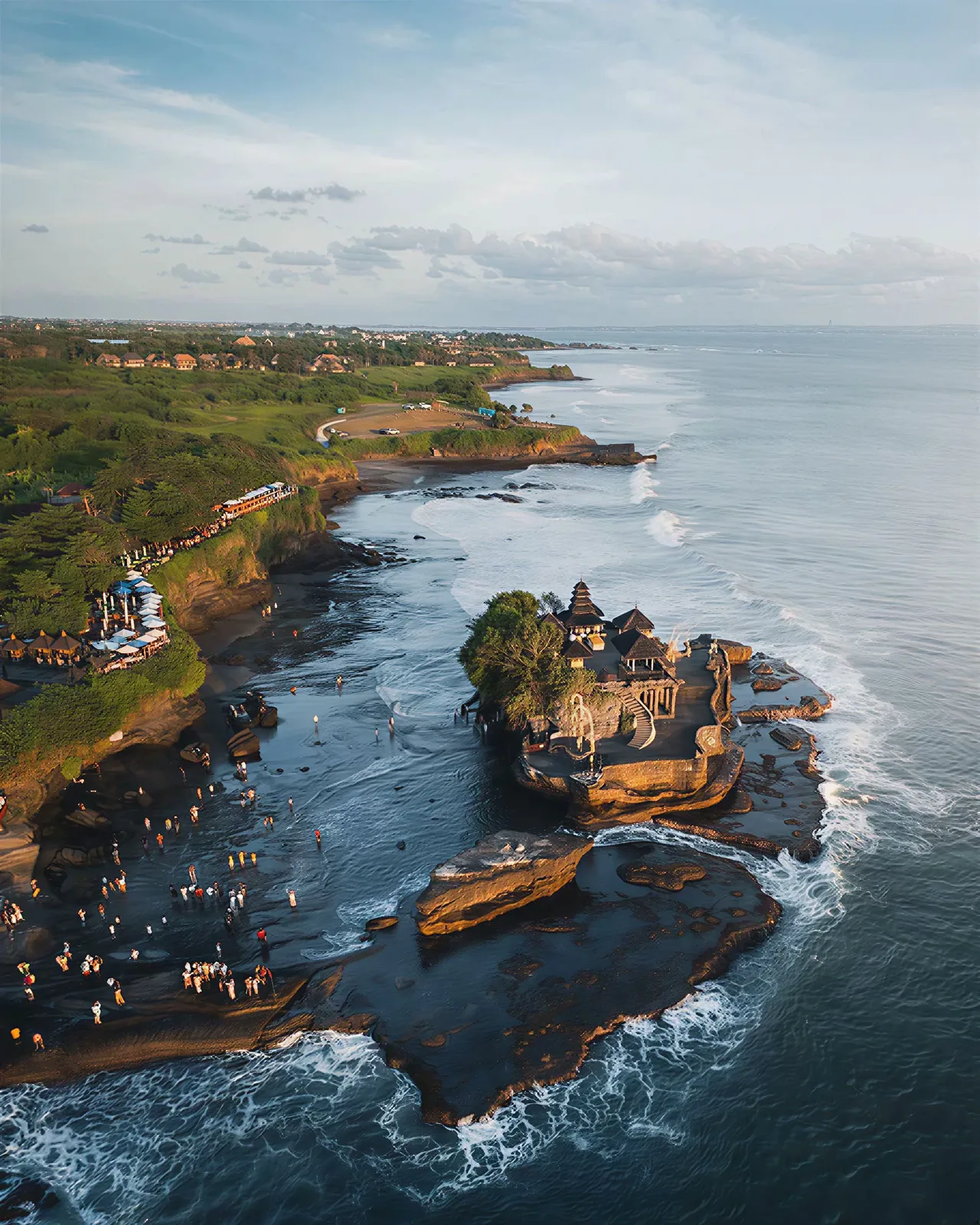 Tanah Lot aerial